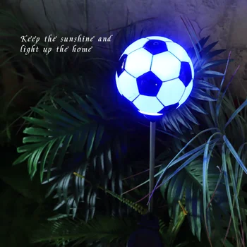 10Pcs Futbola Saules Gaismas Enerģijas Pagalma LED Ārā, Dārzos, Zālieniem, Ainavas Lampas Park Brīvdienu Puse Apdare Lightings