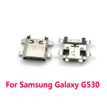 2 Gab USB Lādētāja Uzlādes Port Savienotājs Samsung Galaxy Grand Ministru G530 Doks Lādētāju Viedtālrunis Rezerves Daļas