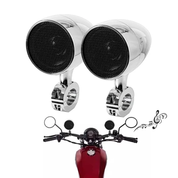 3inch Motociklu Audio bluetooth/USB high-power audio ar tālvadības pulti 26-33mm Stūres Aizsargs Bārs Atbalsta MP3/WMA/WAV