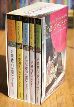 5 Grāmatas Pilnu Piedzīvojumiem Kredītņēmēju, Klasiskās Bērnu angļu Attēlu stāstu krājums Bērniem Lasījumā Libro Livre Izglītība