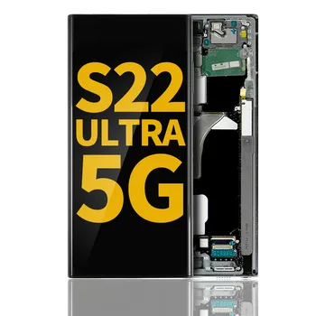 AMOLED Displejs Ar Kadru Nomaiņa Samsung Galaxy S22 Ultra 5G (Atjaunotas) (Grafīta)