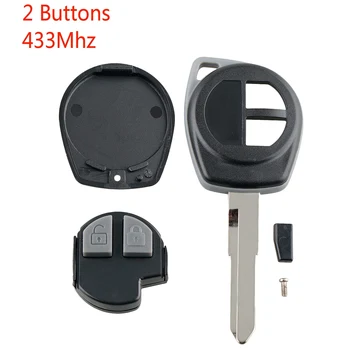 Auto Smart Remote Key 2 Pogas Fit Ātri Sx4 Alto Jimny Vitara Splash 2007. - 2013. Gadam