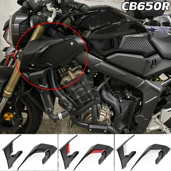 CB650R Winglets Aptecētājs Fin Apdares Vāka Sānu Spārnu Vēja Aizsargs Spoilers Daļas, Motociklu Honda CB 650 R 650R 2018-2022 2023
