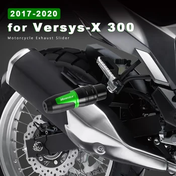 Crash Pad Motociklu Alumīnija Izplūdes Slīdni Versys X300 Aksesuāri Kawasaki Versys-X 300 2017 2018 2019 2020 Aizsardzība
