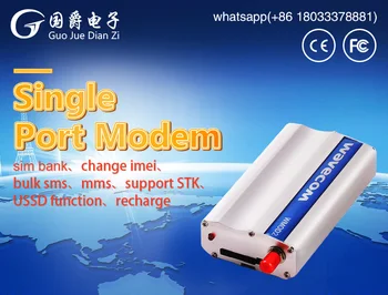FIMT GSM Modemu, Baseins ar Q2406 Wavecom Modulis, Lai Nosūtītu SMS, MMS usb interfeiss