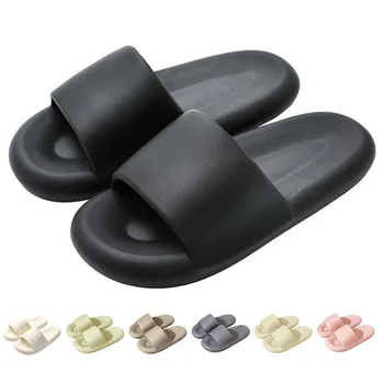 Flip-flops, vasaras sieviešu bieza platforma ar neslīdošu klusums sandales mīksto vienīgais modes flip-flops sievietēm