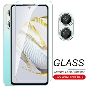 kameras objektīvs ekrāna aizsargs, stikla Huawei nova 10 SE nova10 10se nova10se 6.67 collas bruņas drošības rūdīts stikls filmu vāciņu