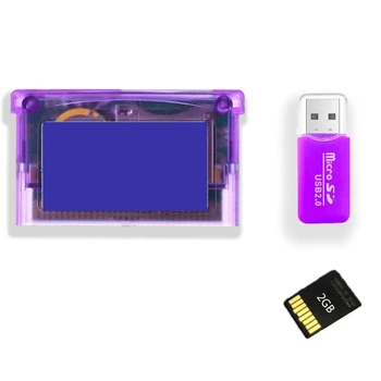 Kārtridžu 2GB Spēle Backup Ierīces ar USB Super-Karte SD Kartes Adapteri Dropship
