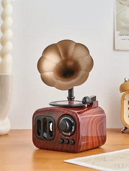 Produkts var tikt pielāgota.Vintage gramofona kafejnīca mazo mūzikas kaste bārs galda dzīvojamā istabā, guļamistabā, apdare, rotājumi