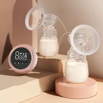 Pēcdzemdību USB Automātisko Bērnu ar Krūti, Pienu Barot Dual Breastpump Elektriskais Krūts Pumpis Lactator Sūkņi