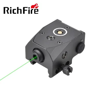 Richfire NGD-074 Uzlādējams kabatas Lukturītis Zaļā Lāzera Gaismas Mount Combo Uzlādējams Pistole Dot Aktuāli 20mm Dzelzceļa/20mm Ligzda
