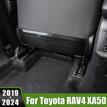 Toyota RAV4 XA50 2019 2020 2021 2022 2023 2024 RAV 4 Hibrīda Automašīnas Sēdekļa atzveltnes Anti Kick Pad Anti Netīri Paklāji Ūdensizturīgs Pārsegs