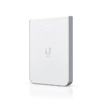 UBIQUITI U6-IW UniFi6 In-Wall AP piestiprināt pie Sienas, WiFi 6, 5.3 gb / s,2.4/5GHz joslās Bezvadu piekļuves punkts ar iebūvētu PoE switch