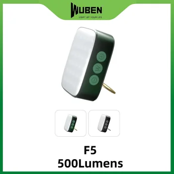 WUBEN F5 500 Lumeni Vairāku Krāsu Temperatūra Kempings Gaisma, Mākslīgais apgaismojums ar Jaudu Bankas Funkcijas